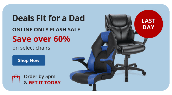 Save over 60% off on select Chairs