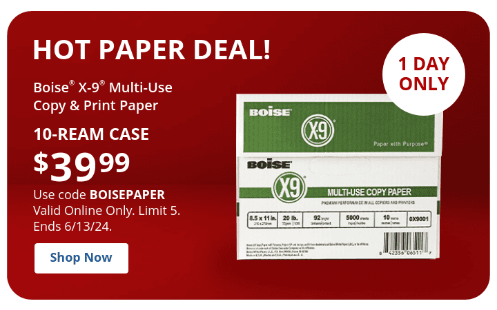 HOT PAPER DEAL \\$39.99