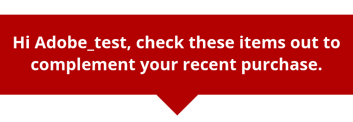 Hello, thank you for your recent purchase. Enjoy more savings.