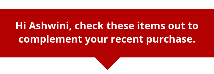 Hello, thank you for your recent purchase. Enjoy more savings.