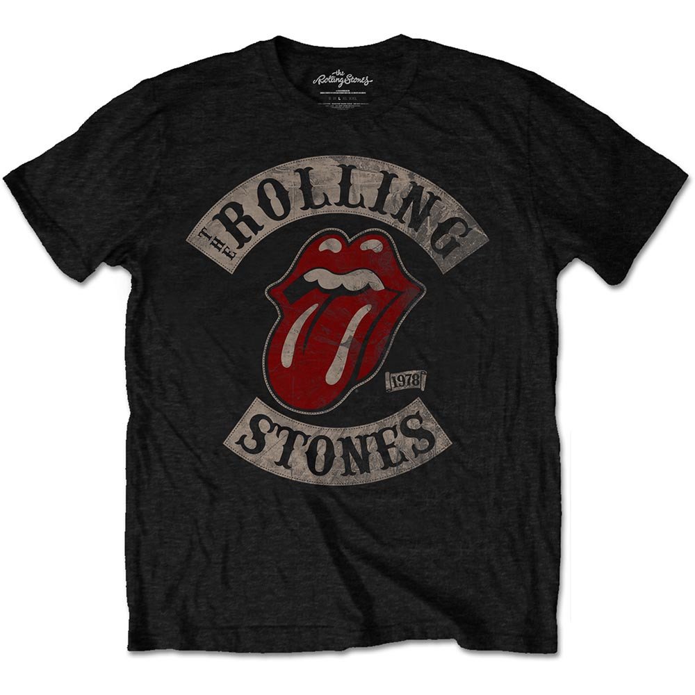 Image of The Rolling Stones Unisex T-Shirt Tour 1978