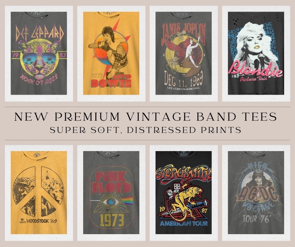 Vintage Band Tees