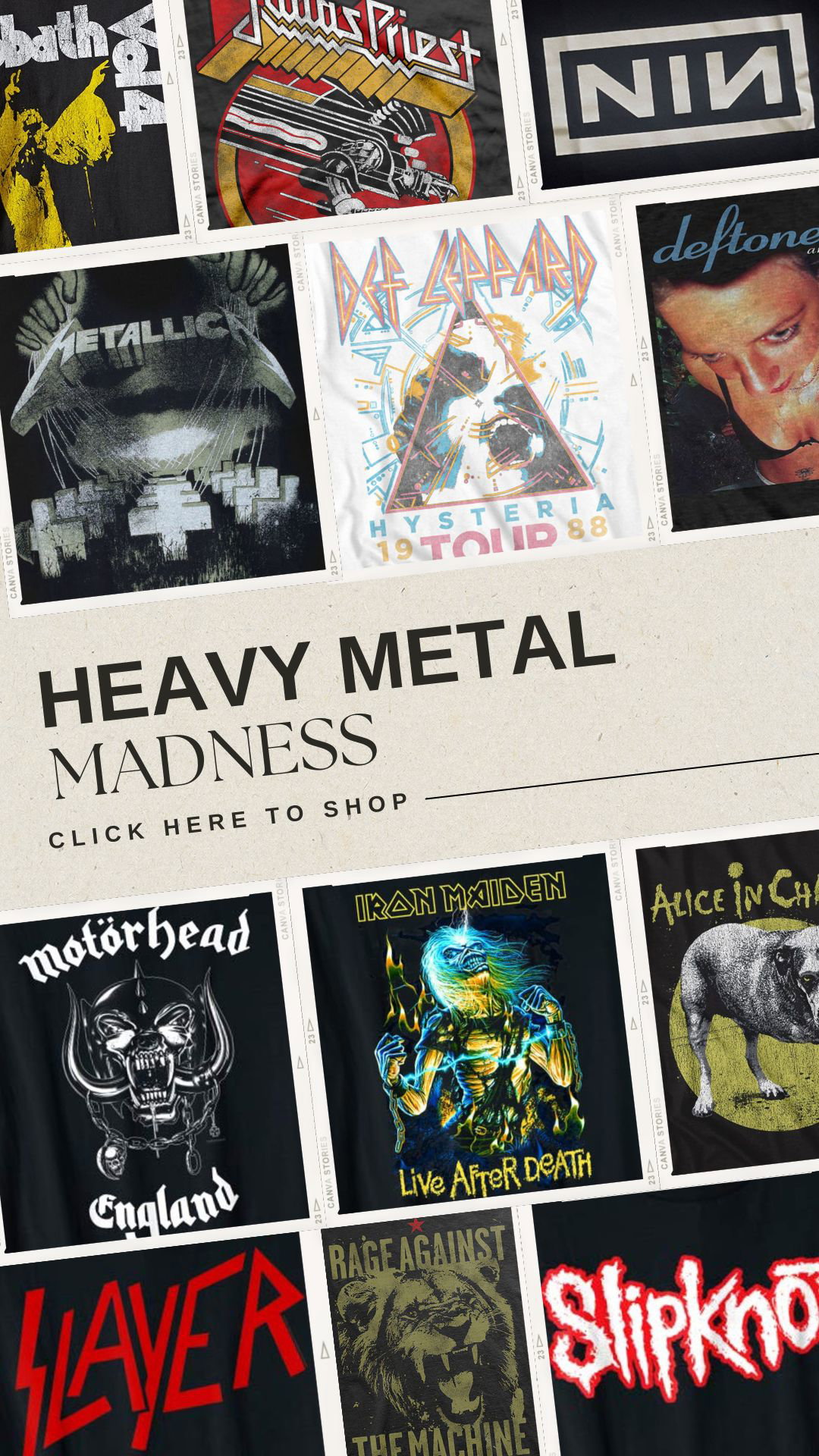 Heavy Metal Tees & Sweatshirts