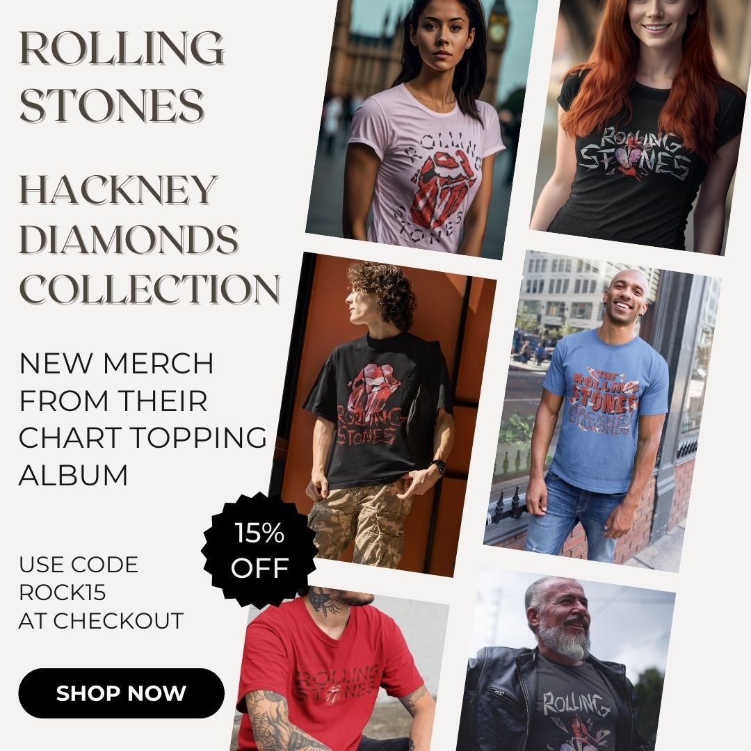 Rolling Stones 'Hackney Diamonds' Merch Collection