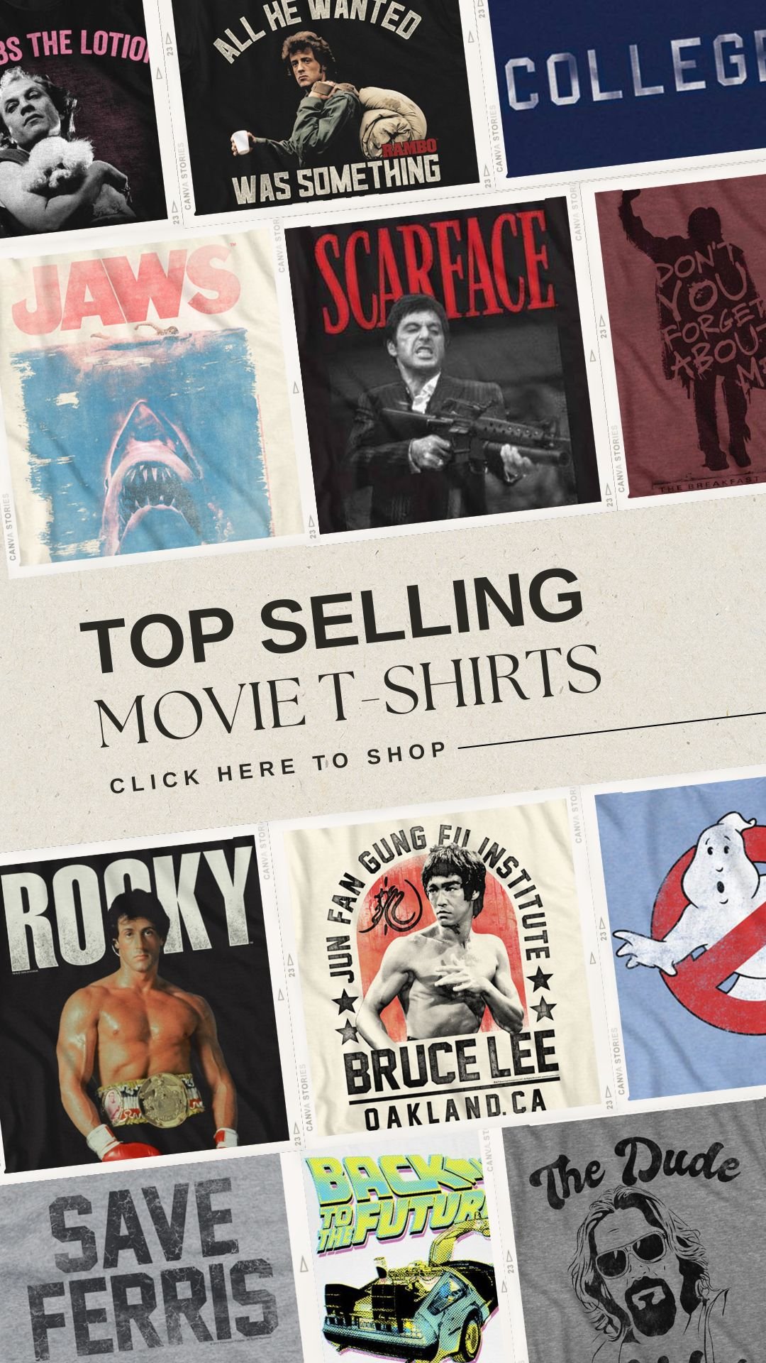 Movie Tees & Sweatshirts