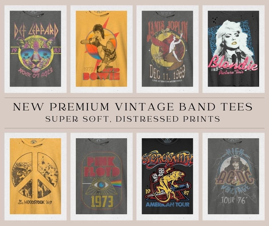 Vintage Band Tees