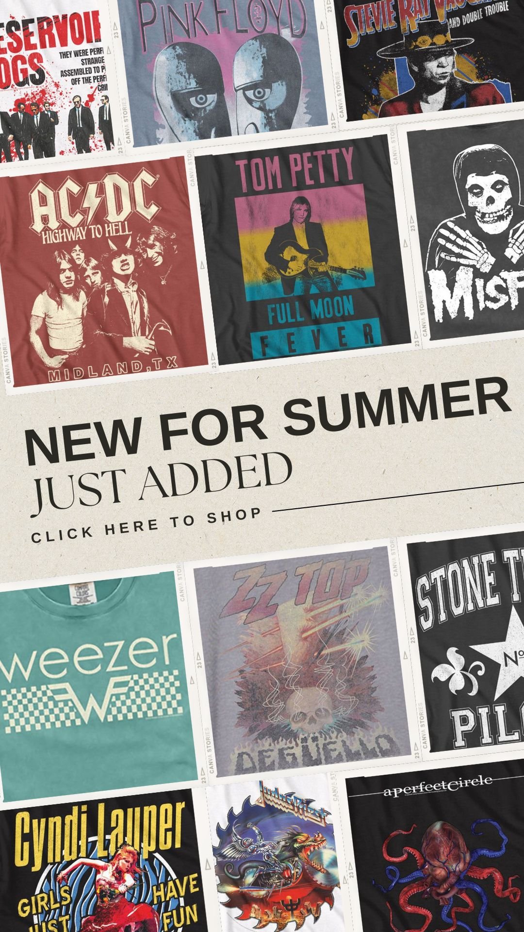 Shop New Summer Band Merch