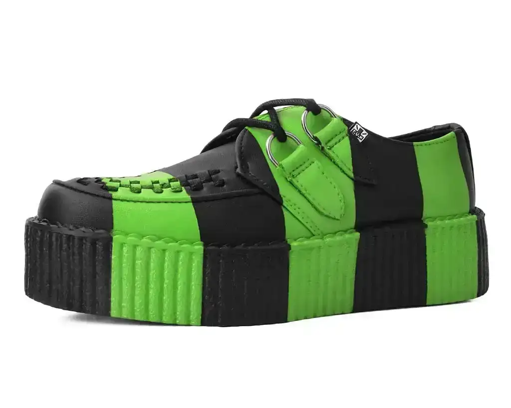 Image of Black & Green Striped Viva Mondo Creeper