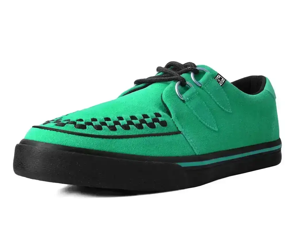 Image of Green Suede Sneaker