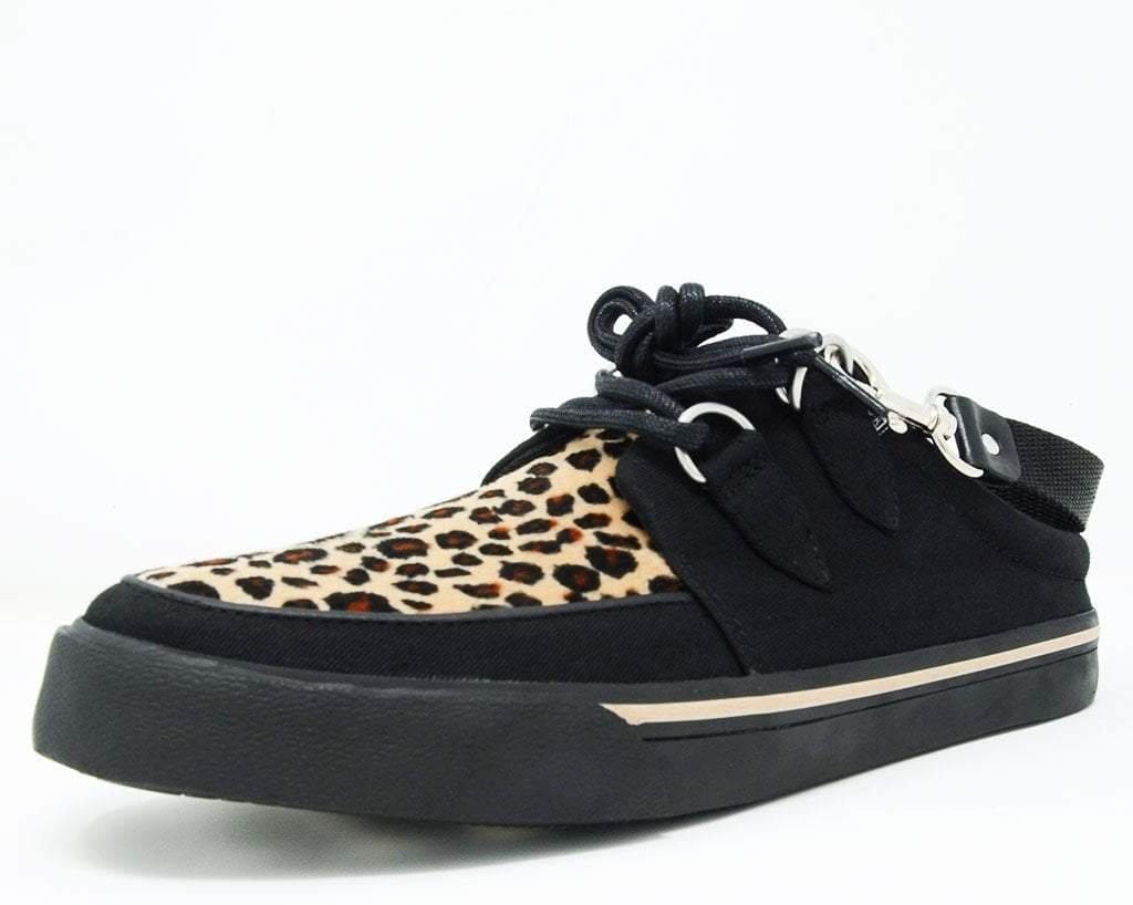 Image of Black & Leopard VLK Mule Sneaker