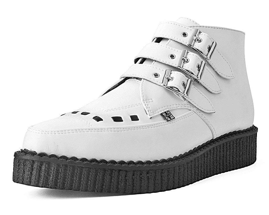 Image of White TUKskin™ 3-Buckle Boot