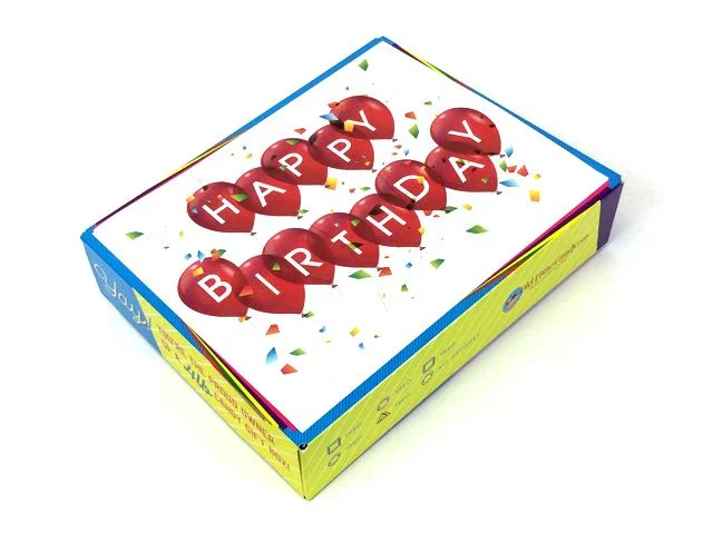 Image of Birthday Decade Gift Box - Confetti Birthday