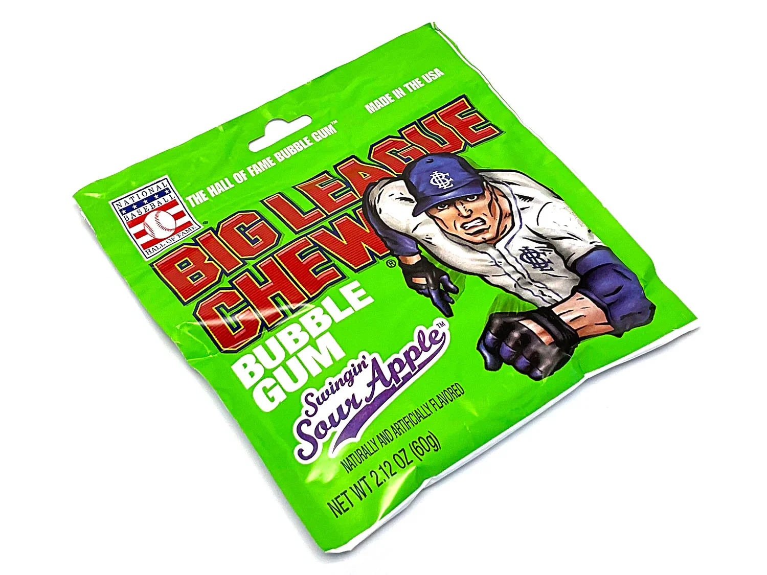 Image of Big League Chew - Swingin' Sour Apple - 2.1 oz pouch