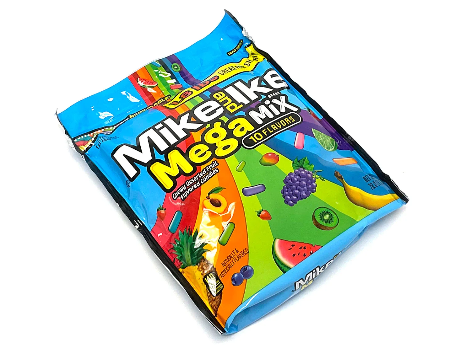 Image of Mike & Ike Mega Mix - 1.8 lb Stand-Up Bag