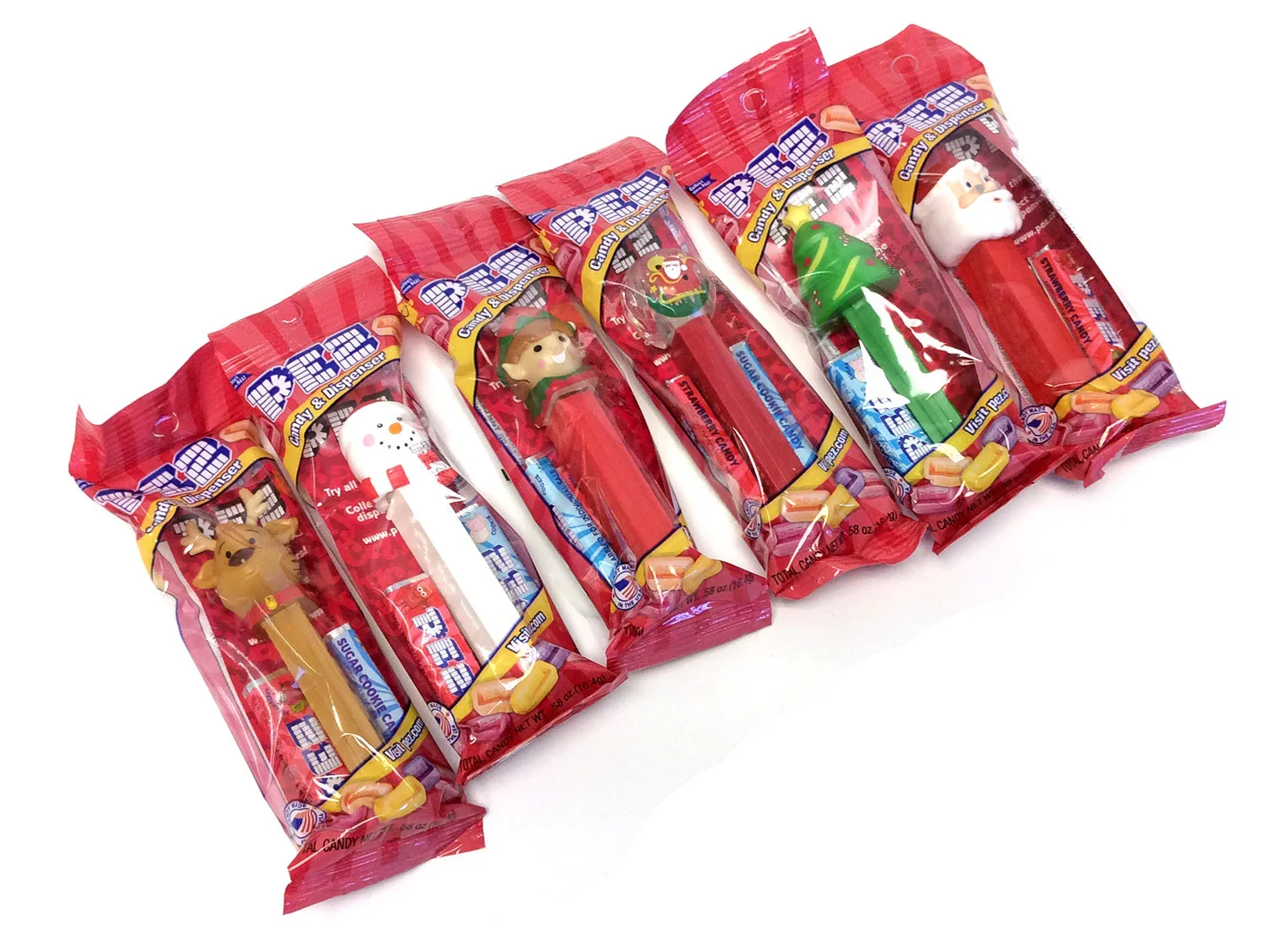 Image of Pez Dispenser - Assorted Christmas Characters - 1 piece