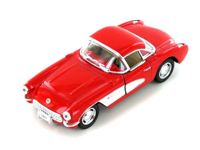 Image of Die-cast 1957 Chevy Corvette - 1/34 scale