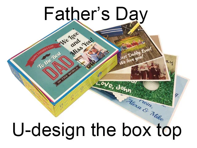 Image of Decade Candy Box with U-Design Father's Day Top - 4 lb