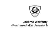 lifetime warranty