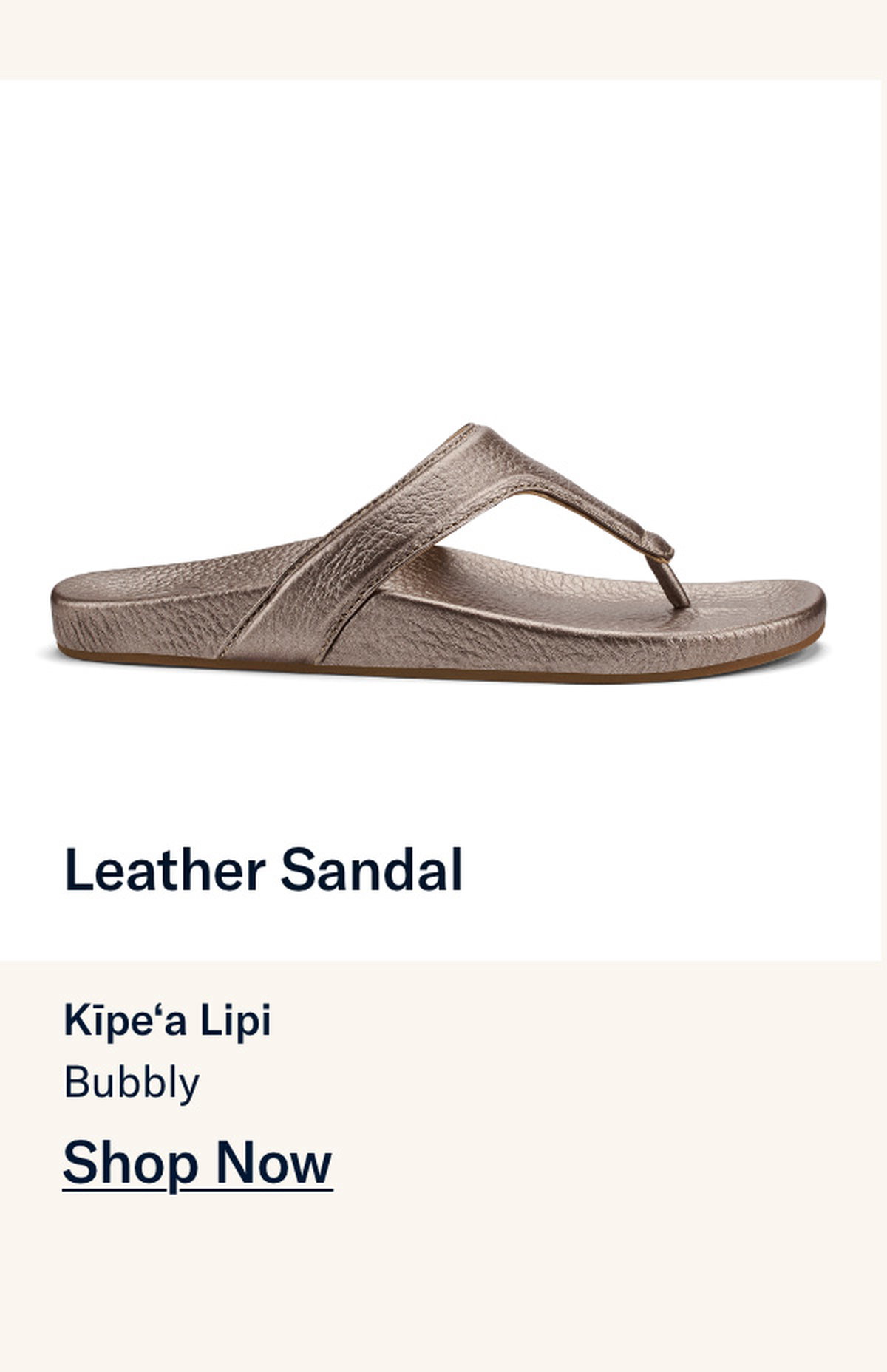 Leather Sandal