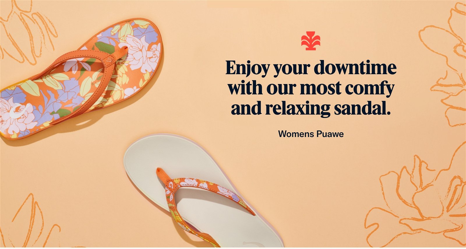 Enjoy your downtime with our most comfy and relaxing sandal.