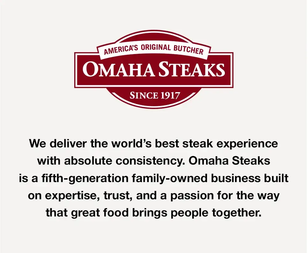 America's Original Butcher since 1917 – with five generations of quality and expertise in delivering perfectly aged beef, hand-carved by master butchers in the Heartland of America.