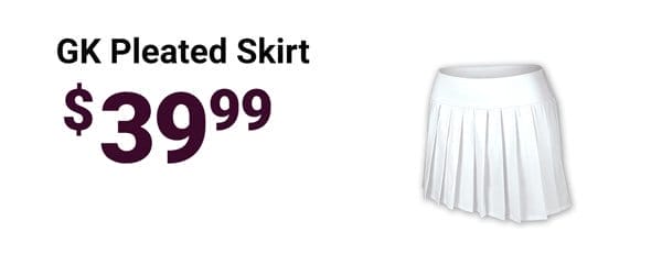 GK PLEATED SKIRT