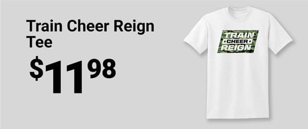 CHASSE TRAIN CHEER REIGN TEE