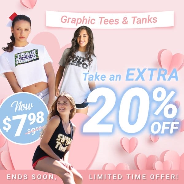 Graphic Tees and Tanks Offer