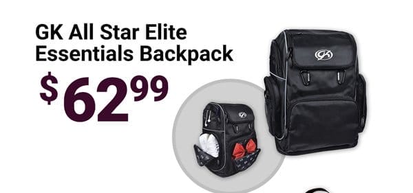 GK ALL STAR ELITE ESSENTIALS BACKPACK