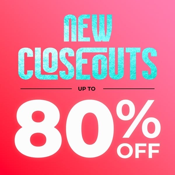 Up to 80% Off