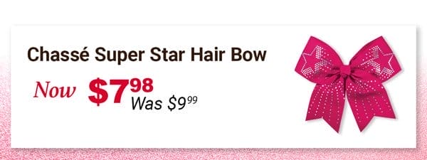 CHASSE SUPER STAR HAIR BOW