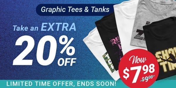 Graphic Tees and Tanks Sale