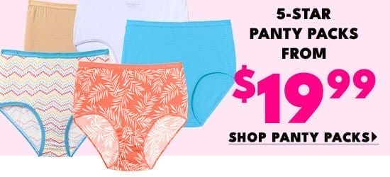 Shop Panty Packs