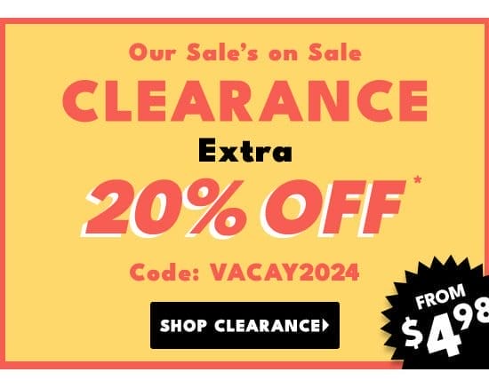 Shop Clearance