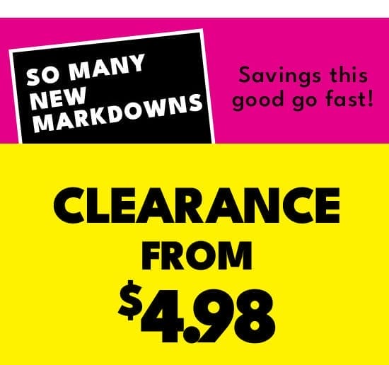 Clearance Sale