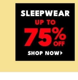 Shop Sleepwear