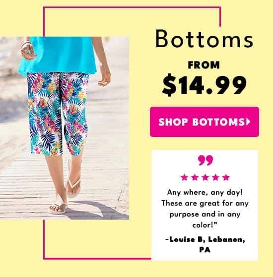 Shop Bottoms