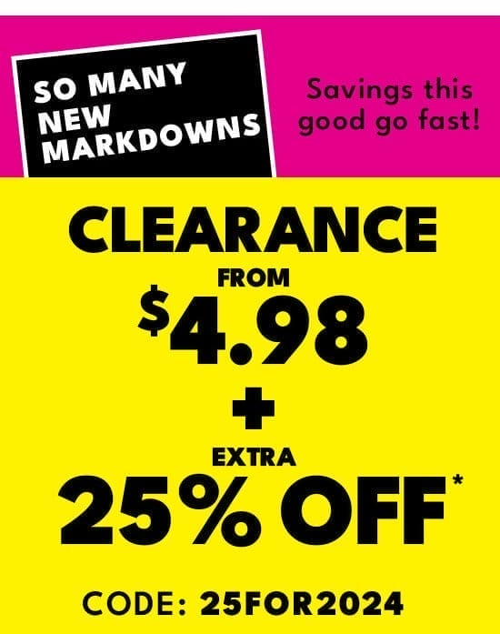 Clearance Sale