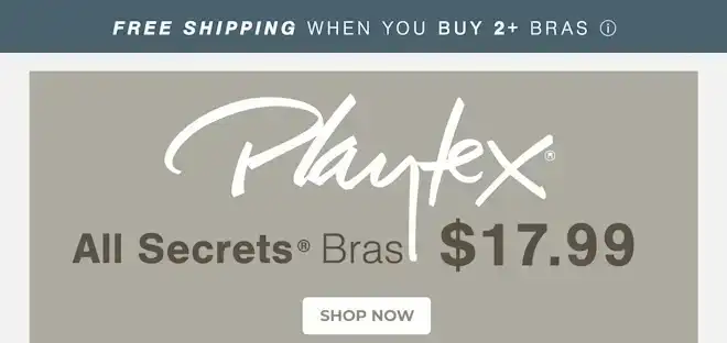 Playtex Secrets®