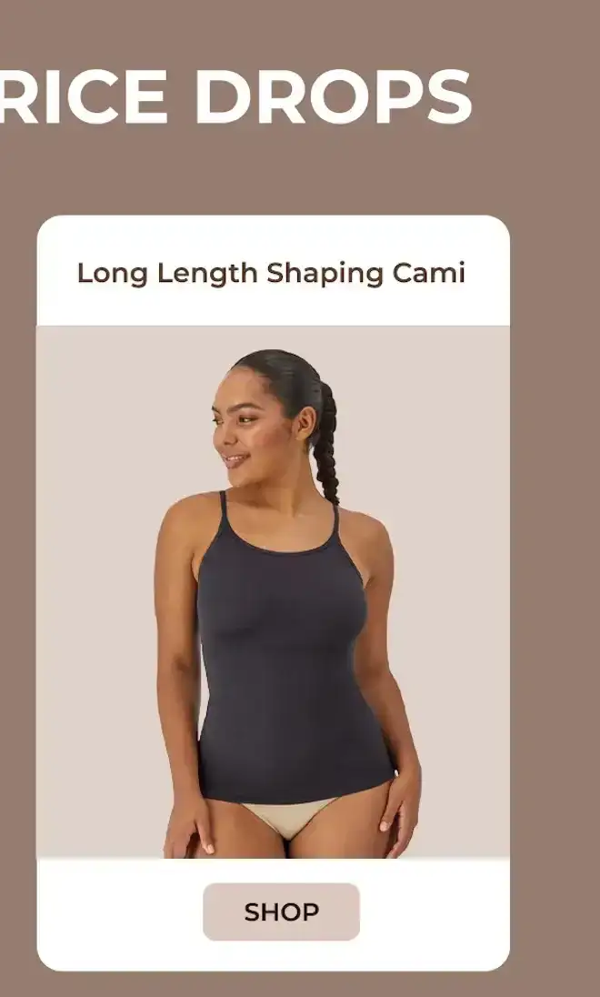 Long Length Shaping Camisole