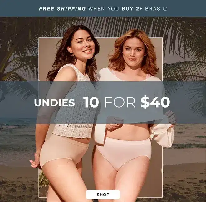 Undie Sale