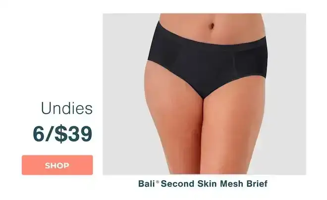 Bali Second Skin Mesh Brief