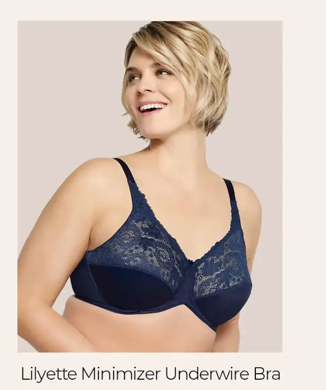 Lilyette by Bali Minimizer Underwire Bra