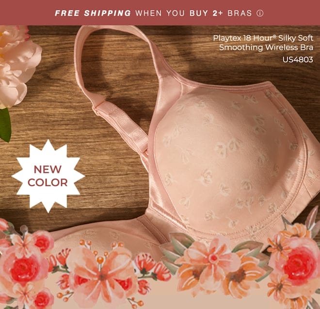 Playtex 18 Hour Silky Soft Smoothing Wireless Bra