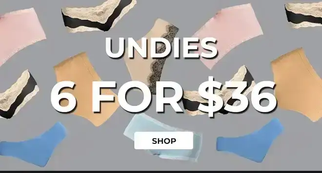 Undie Sale