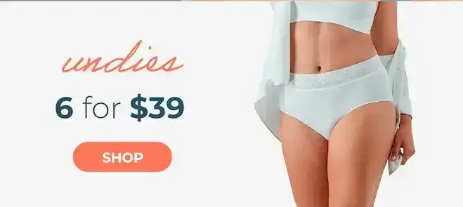 Undie Sale