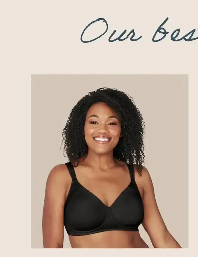 Playtex Secrets Perfectly Smooth Wireless Bra