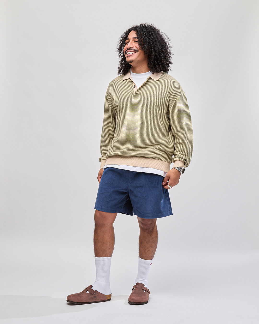 Shop Knit Linen Polo