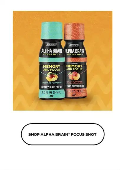 Shop Alpha Brain Focus Shot 