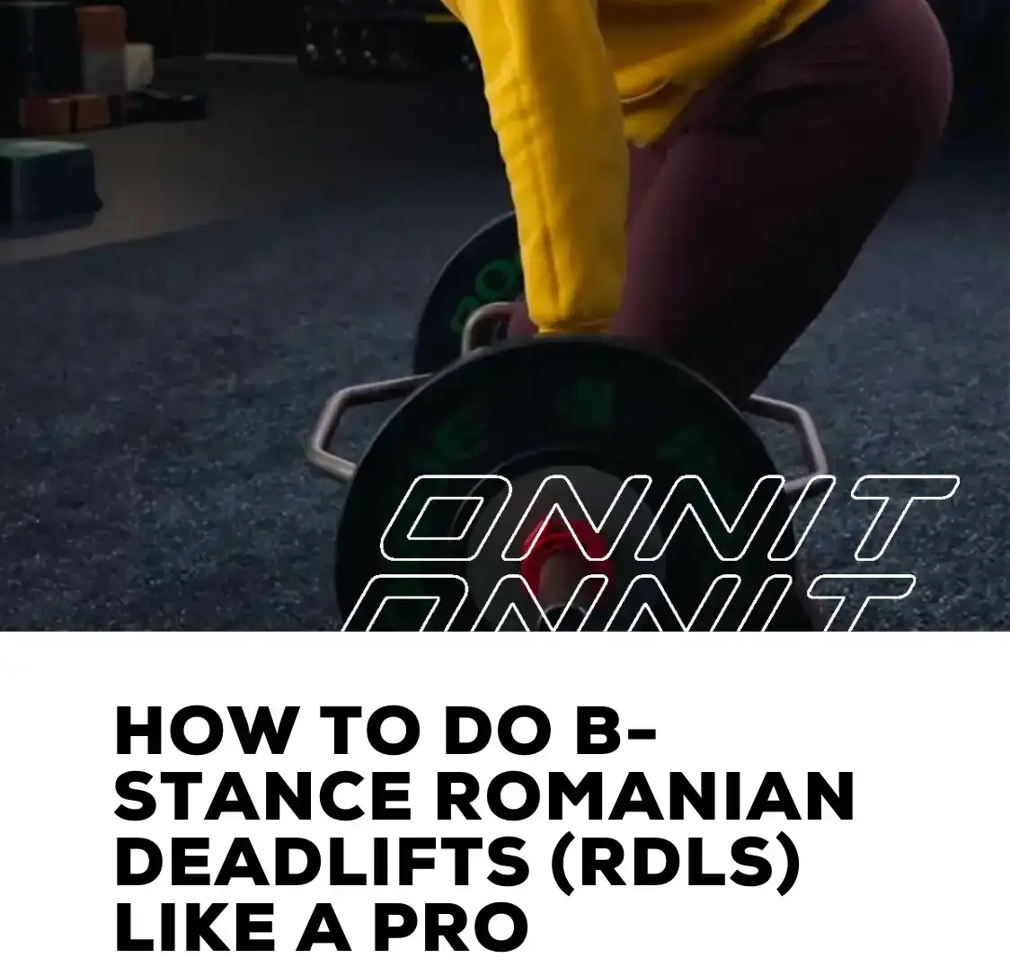 How To Do B-Stance Romanian Deadlifts (RDLs) Like A Pro